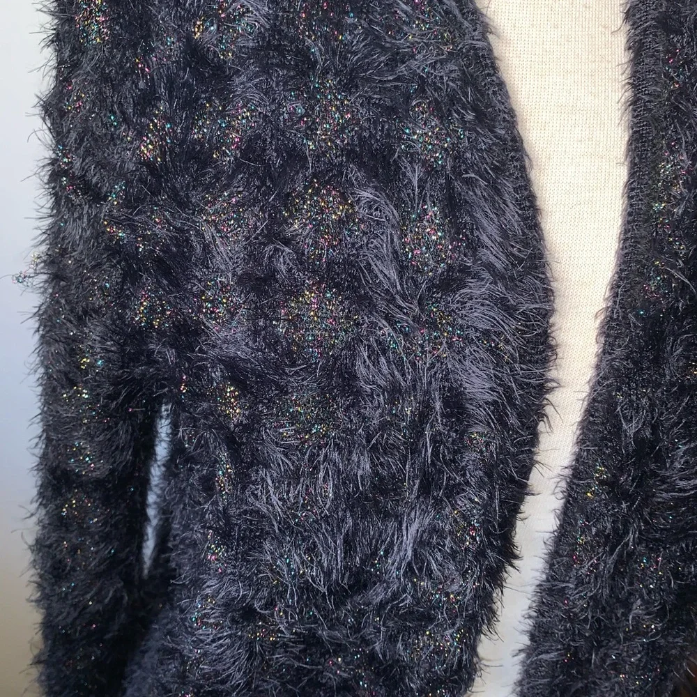 Alfani Eyelash Printed Cardigan Sweater‎
